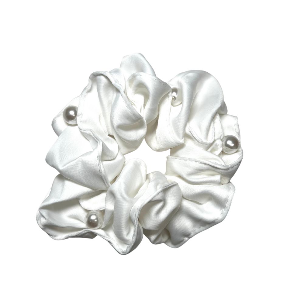 Boutique Nicci Pearl Scrunchie