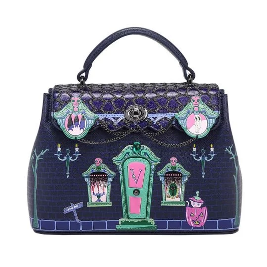 Vendula Cat Dracula's Haunted House Mini Grace Bag