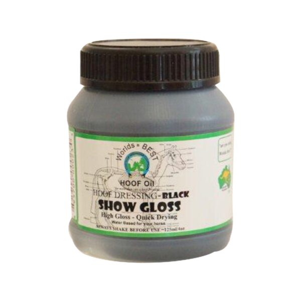 Worlds Best Hoof Oil Show Gloss