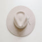 American Hat Makers - Maldives Moon - Womens Wide Brim Felt Fedora Hat