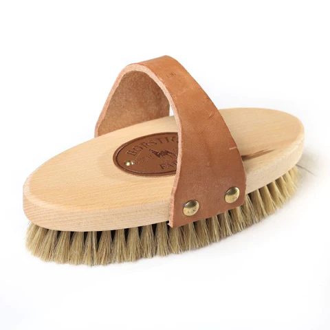 Borstiq Body Brush with Leather Strap