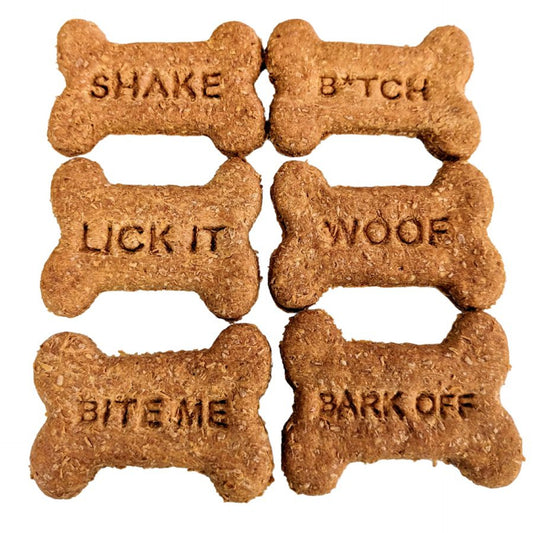 Huds and Toke Naughty Dog Peanut Butter Bone Cookies