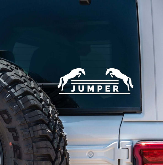 Dapplebay - Jumper - Vinyl Decal: White