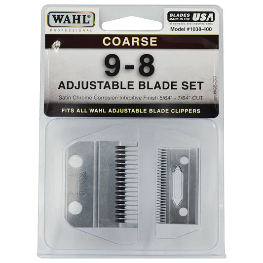 Wahl 9-8 Coarse Adjustable Blade Set