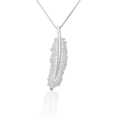 Kelly Herd Necklace - Shimmering Feather