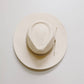 American Hat Makers - Corinth - Womens Wide Brim Straw Fedora Hat