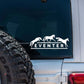 Dapplebay - Eventer - Vinyl Decal: White