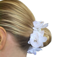 Hamag Rose Petal Scrunchie with Crystals