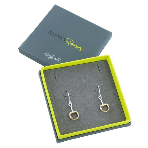 REEVES & REEVES - Snaffle Bit Drop Earrings