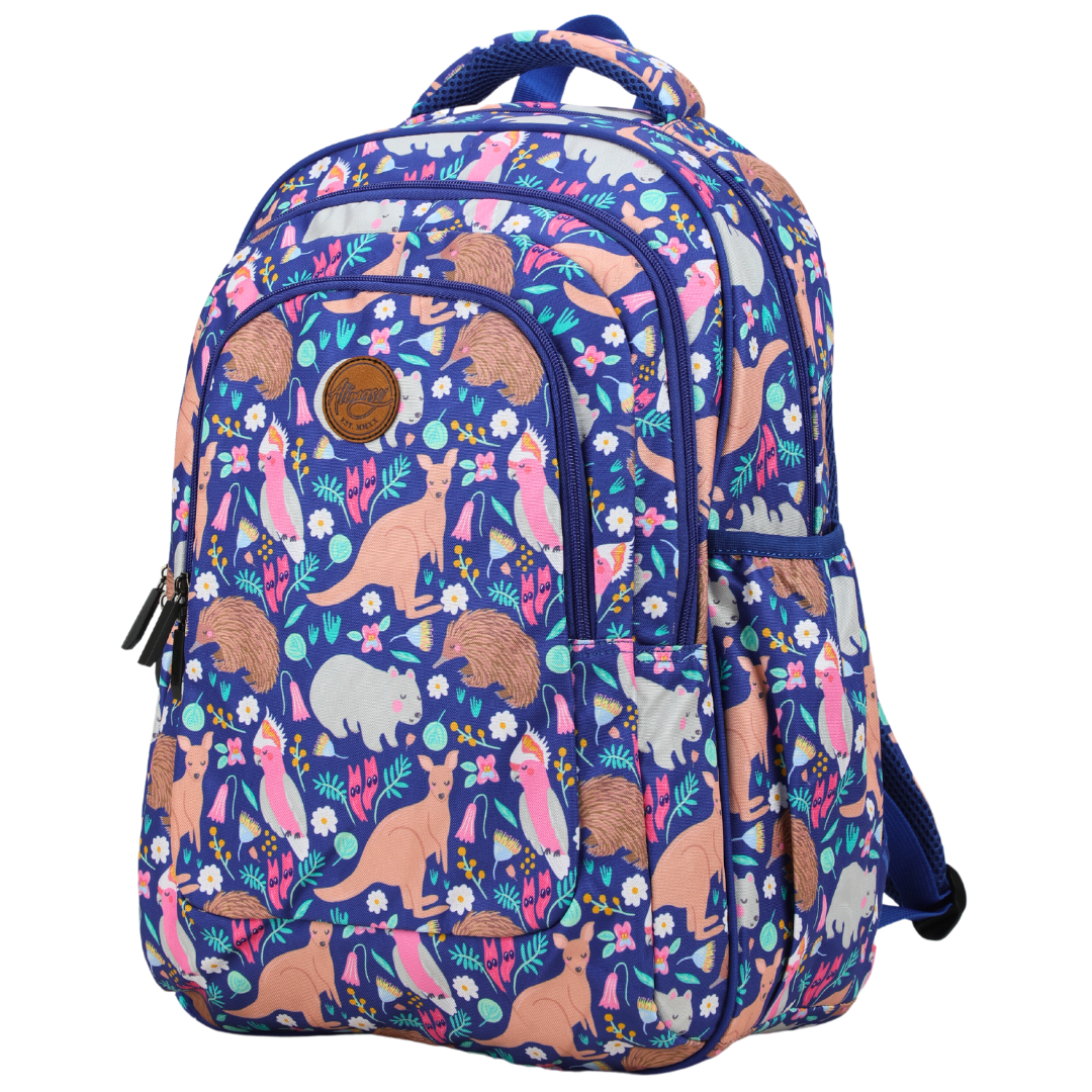 Alimasy Pty Ltd - Sleepy Australian Friends Kids School Backpack