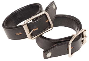 Hobble Straps - Double Leather