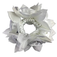 Hamag Rose Petal Scrunchie with Crystals