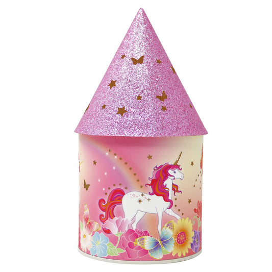 Pink Poppy - Unicorn Butterfly Colour Changing Lantern