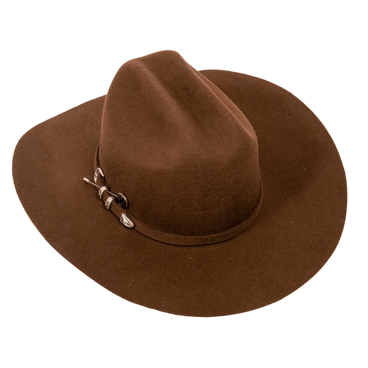 American Hat Makers - Cattleman - Brown Felt Cowboy Hat