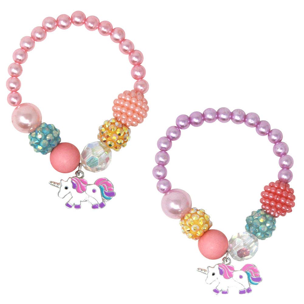 Pink Poppy - My Little Unicorn Bracelet