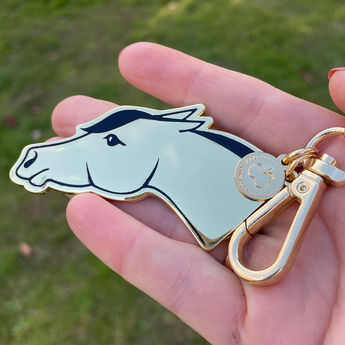 Dapplebay - Moody Mare - Keychain