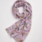 Fable England - FABLE Meadow Creatures Lilac Lightweight Scarf