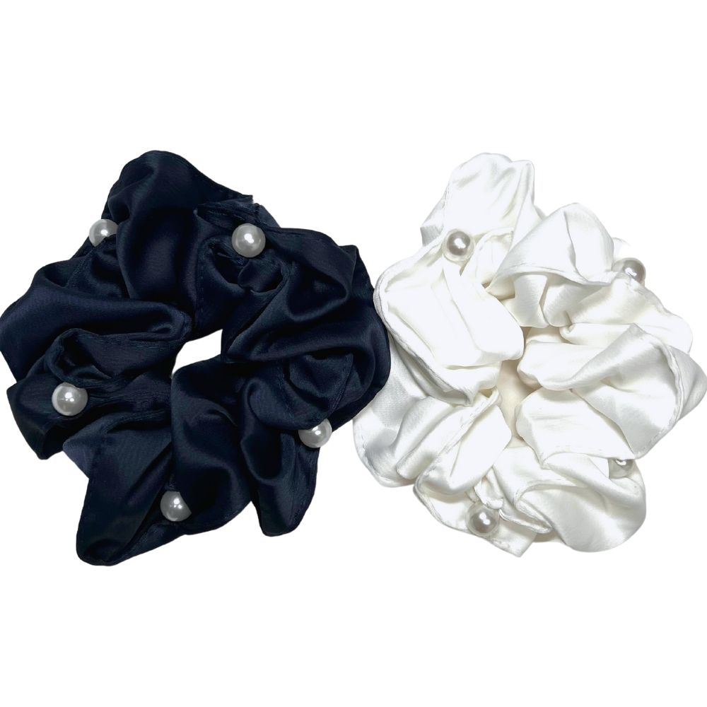 Boutique Nicci Pearl Scrunchie