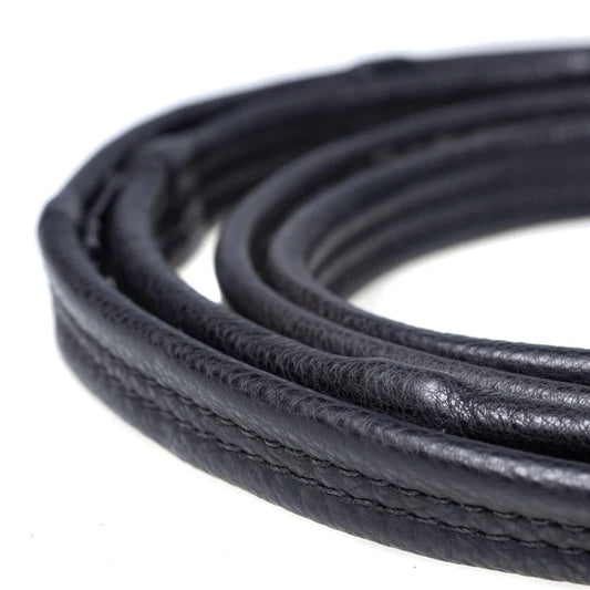 Flexible Fit Padded Leather Reins 5/8 Billets