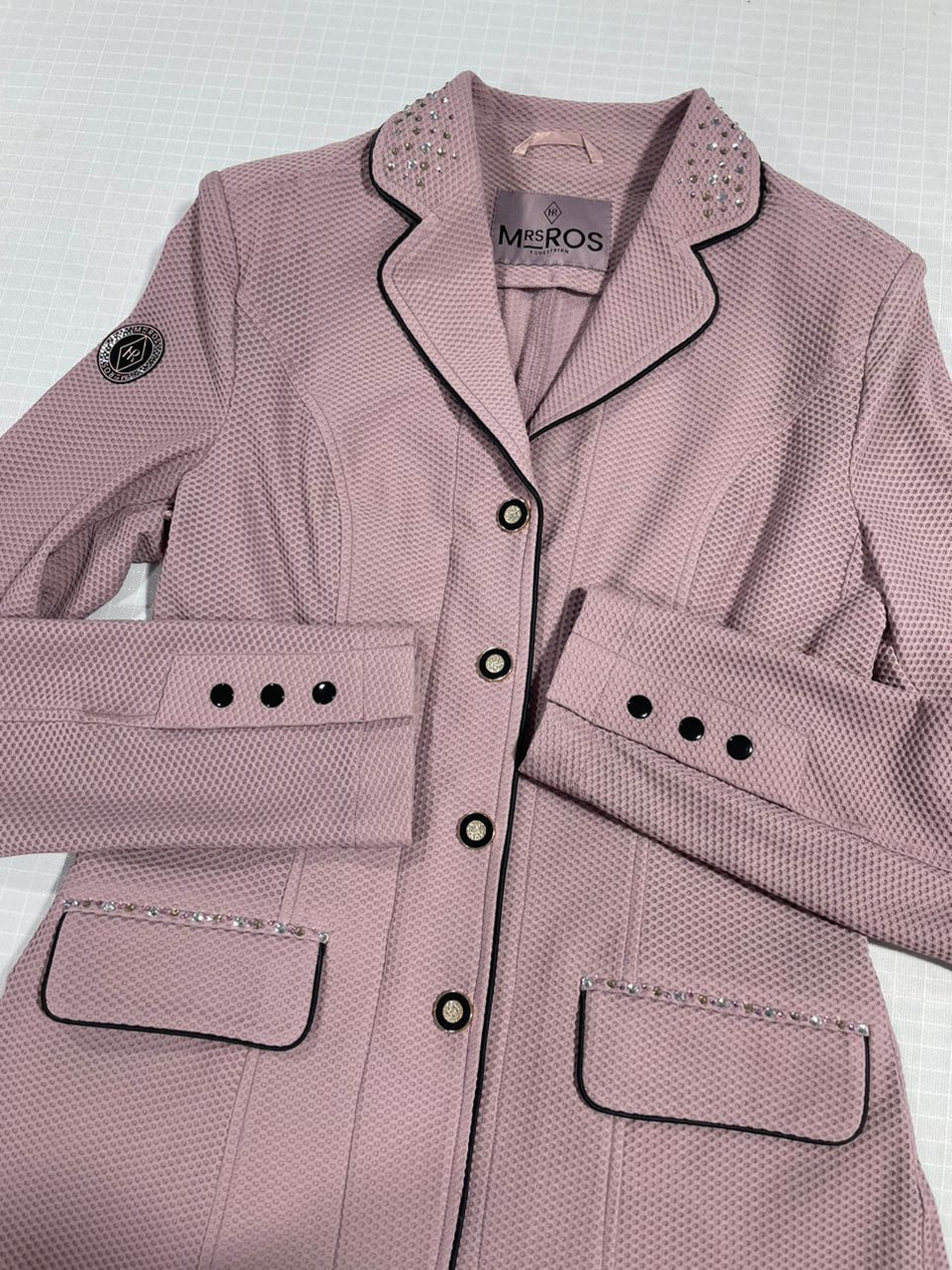 Mrs Ros Showjacket Mesh - Blush Noir