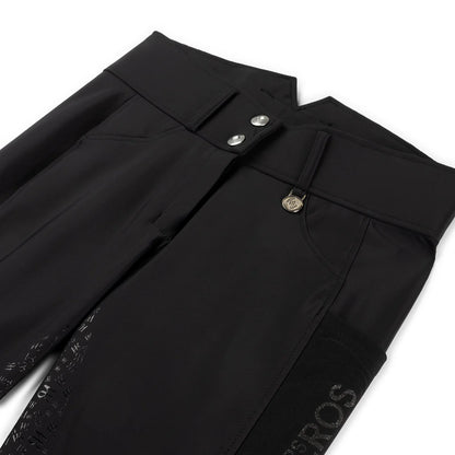 Mrs Ros Amsterdam Riding Breeches - Black & Navy