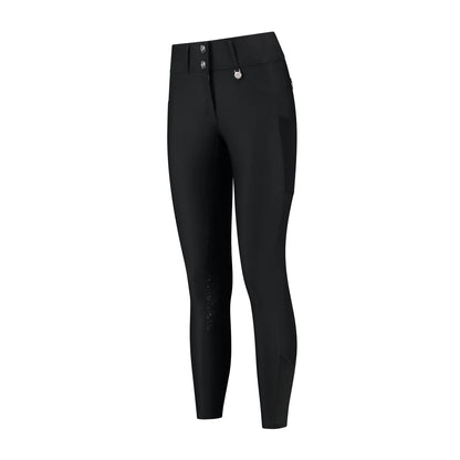 Mrs Ros Amsterdam Riding Breeches - Black & Navy