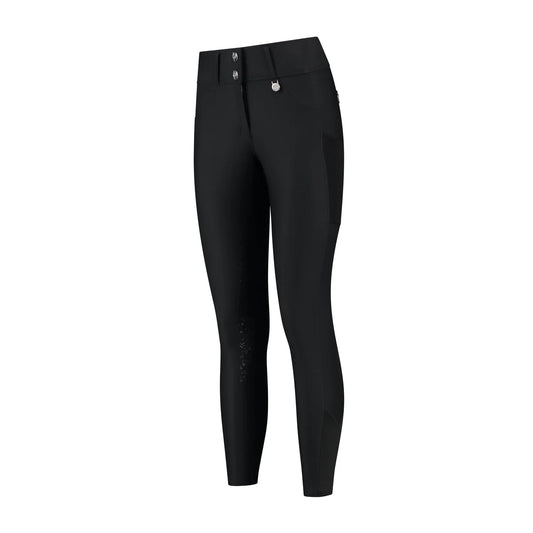 Mrs Ros Amsterdam Riding Breeches - Black & Navy