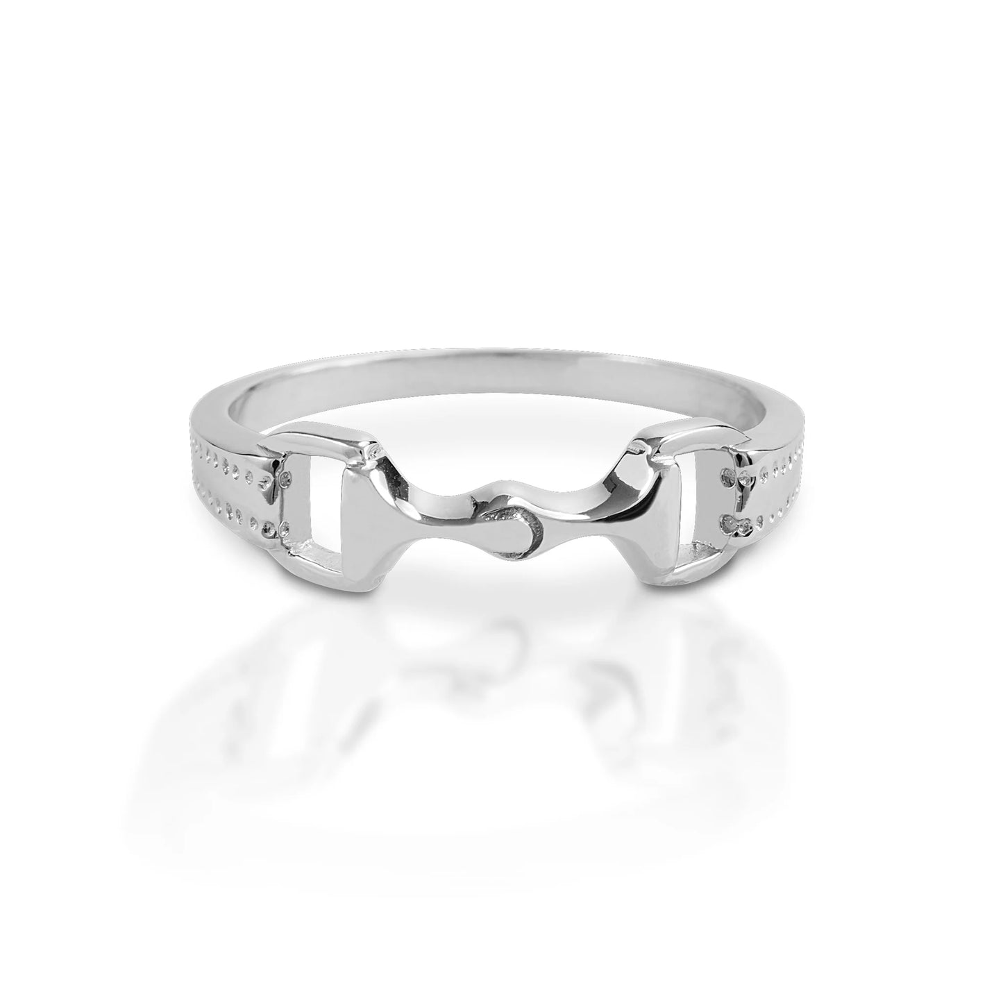 Kelly Herd 6mm Bit Ring - Size 8 Only