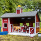Breyer Stablemates Red Stable Set