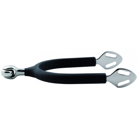 Stubben SEQ Soft Touch Unisex Neck Wheel Rowel Spurs - 35mm Neck