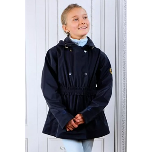 Joline Charlotte Rain Jacket - Navy Blue